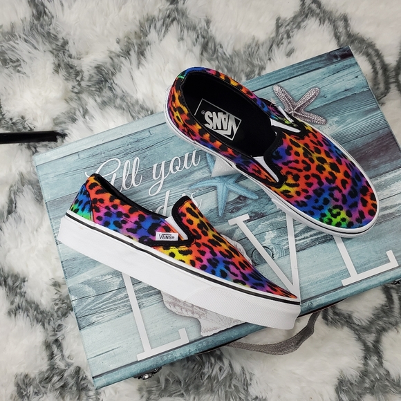 Vans Classic slip-on rainbow 🌈 - Picture 4 of 13